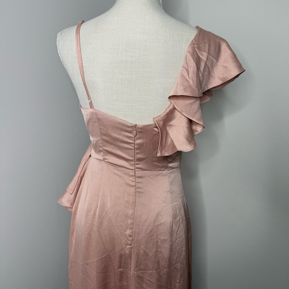Gianni Bini Asymmetrical Pink Dress - Picture 7 of 8